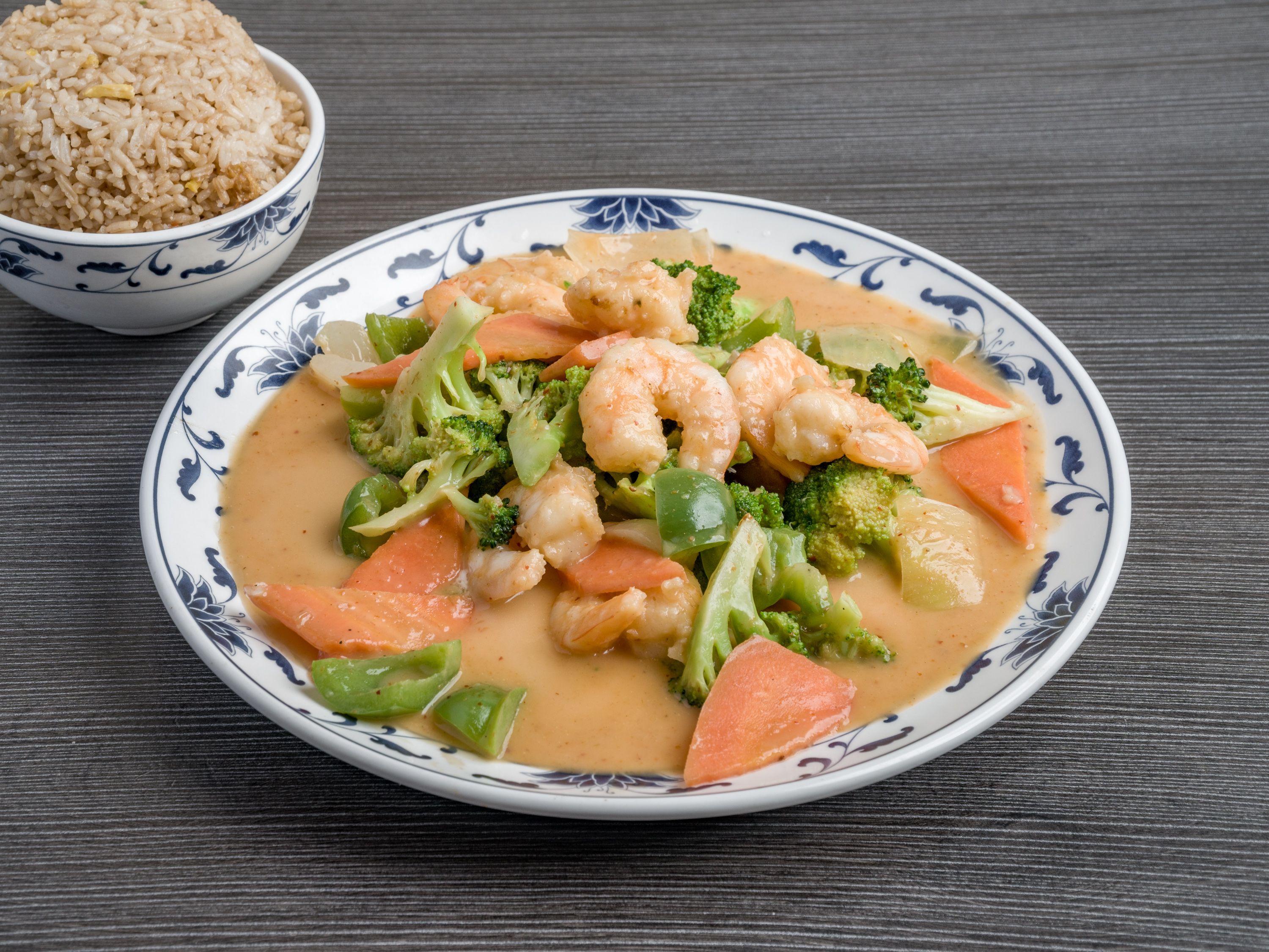 Order Thai Spicy Coconut Shrimp food online from Mark Pi China Gate store, Zanesville on bringmethat.com