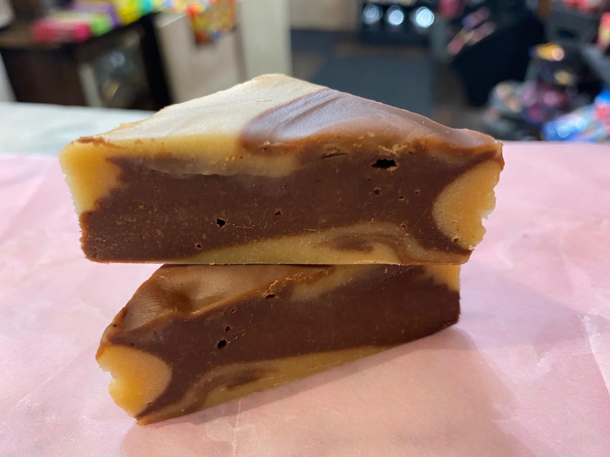 Order Chocolate Peanut Butter Fudge food online from The Sweet Shop Nyc store, New York on bringmethat.com