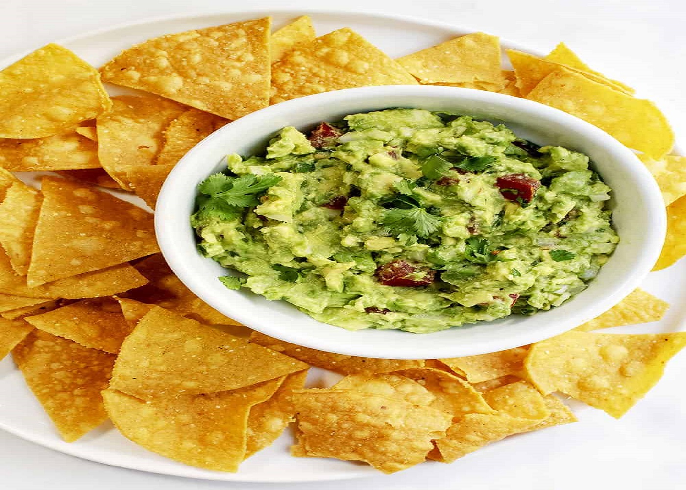 Order 8oz. Guac n Chips food online from Avocado Theory store, Tinley Park on bringmethat.com