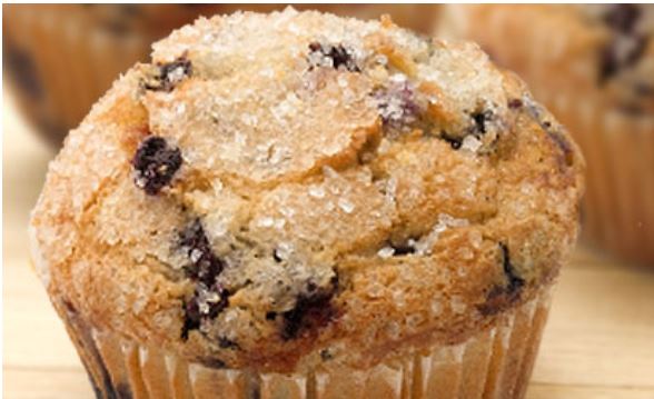 Order Blueberry Muffin food online from Honey Dew Donuts store, Beverly on bringmethat.com