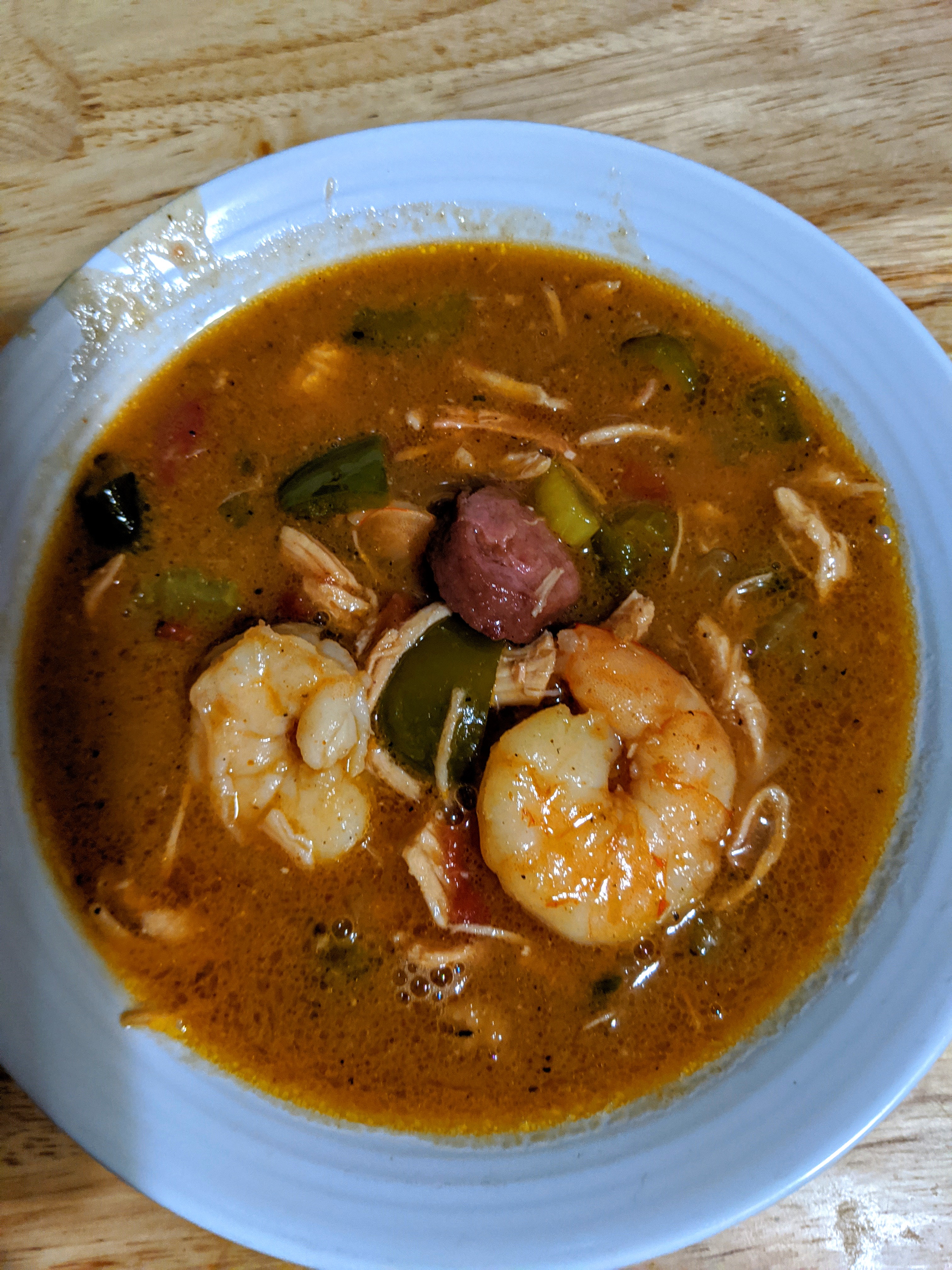 Order Creole Gumbo Soup food online from Soulfully Famous store, Millersville on bringmethat.com