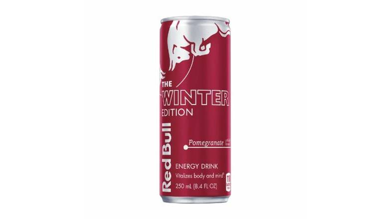 Order Red Bull Winter Pomegranate food online from Trumbull Mobil store, Trumbull on bringmethat.com