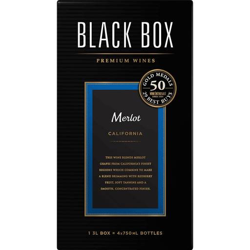 Order Black Box Merlot (3 LTR BOX) 76453 food online from Bevmo! store, Torrance on bringmethat.com