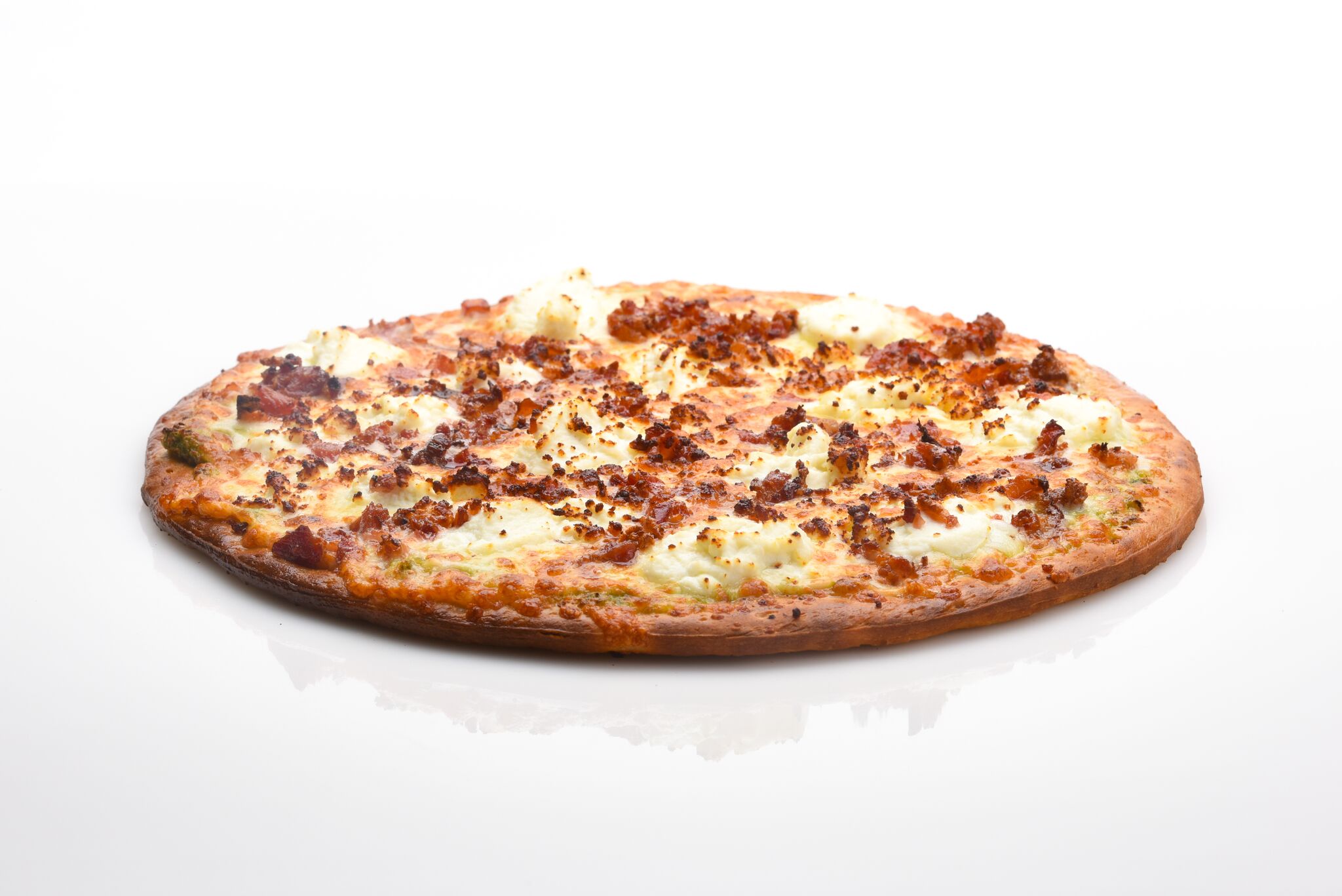 Order 12" Cheezy Garlic Bacon Pizza food online from Paisano's Pizza store, Fairfax on bringmethat.com