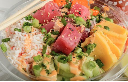 Order Flaming Tuna food online from Poke Geaux store, Lafayette on bringmethat.com