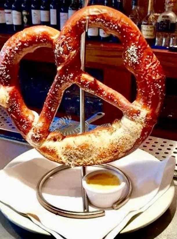 Order Giant Beer Pretzel food online from Fat Sal Grill Ny store, Buchanan on bringmethat.com