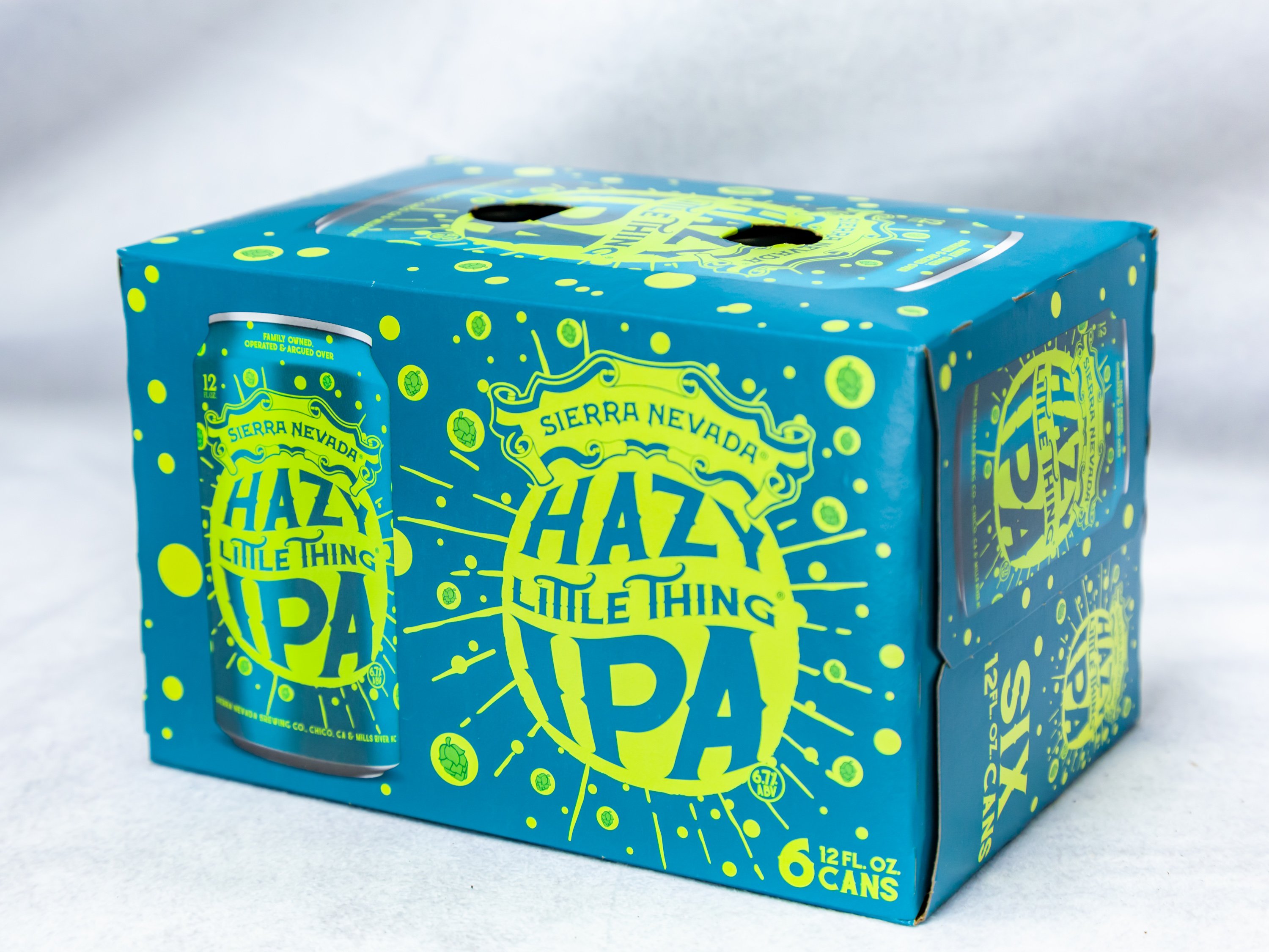 Order 6 Pack Can Sierra Nevada Hazy Little Thing Ipa food online from Gallaghers Drive-In Liquor store, Oakland on bringmethat.com