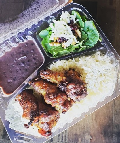 Order Marinated Chicken Plate food online from By Brazil store, Torrance on bringmethat.com
