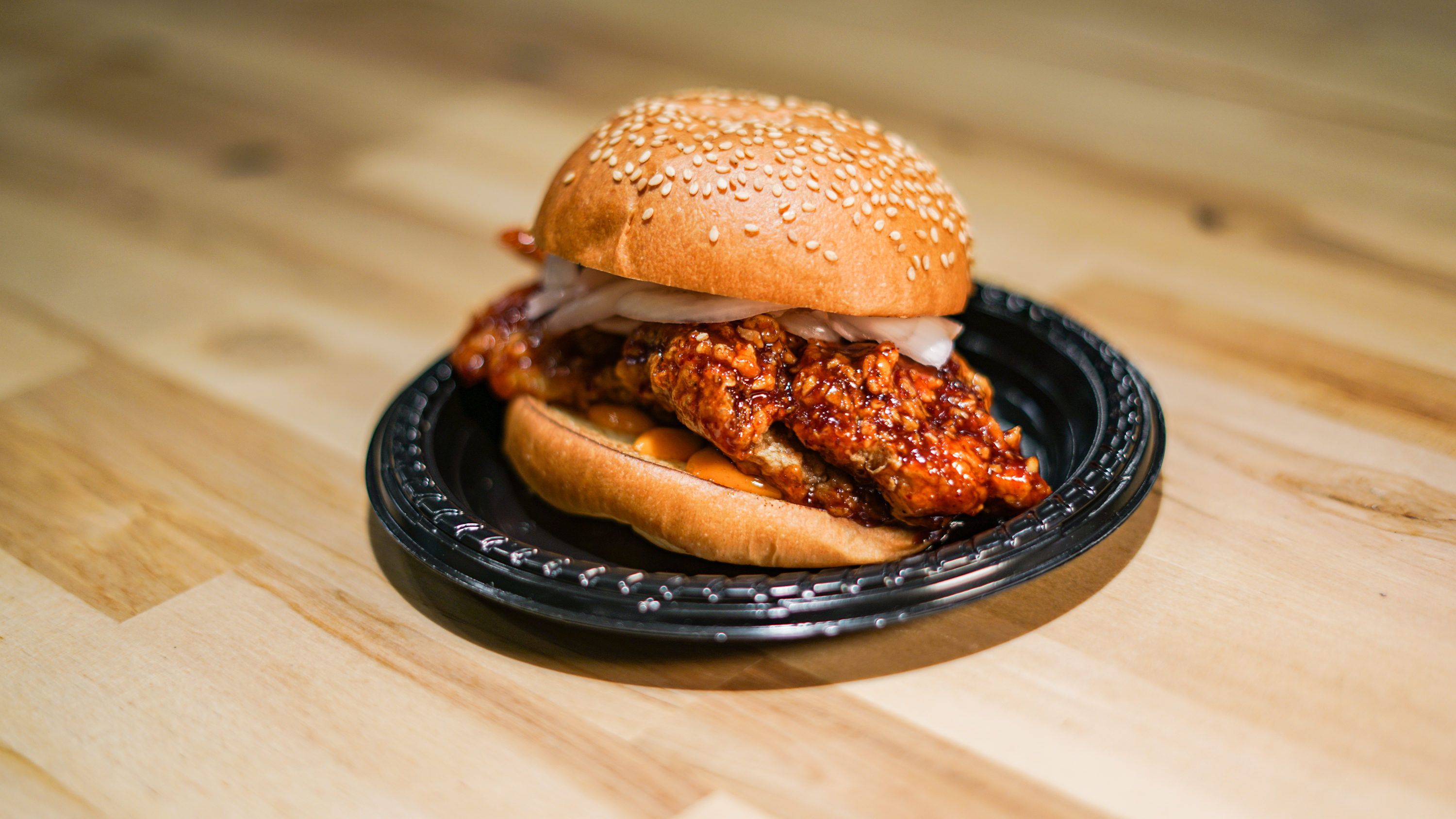 Order Signature Crispy Chicken Sandwich food online from Chick and Buns store, New York on bringmethat.com