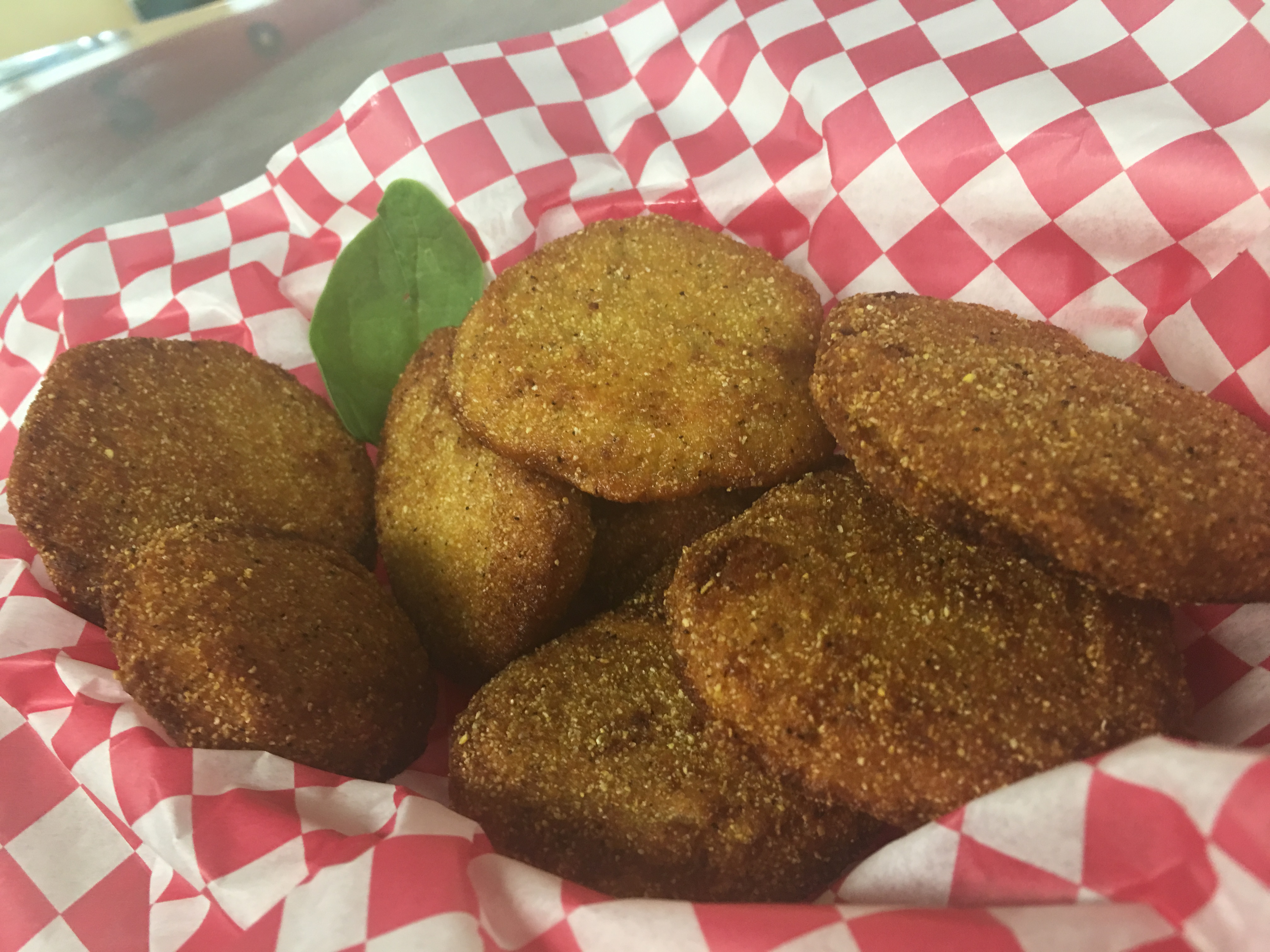 Order Fried Green Tomatoes food online from Boulevard Diner store, Bartlesville on bringmethat.com
