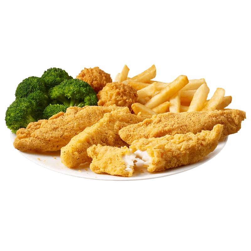 Order 4 Piece Southern Style Fish Tenders Meal food online from Captain D's Seafood store, Florence on bringmethat.com