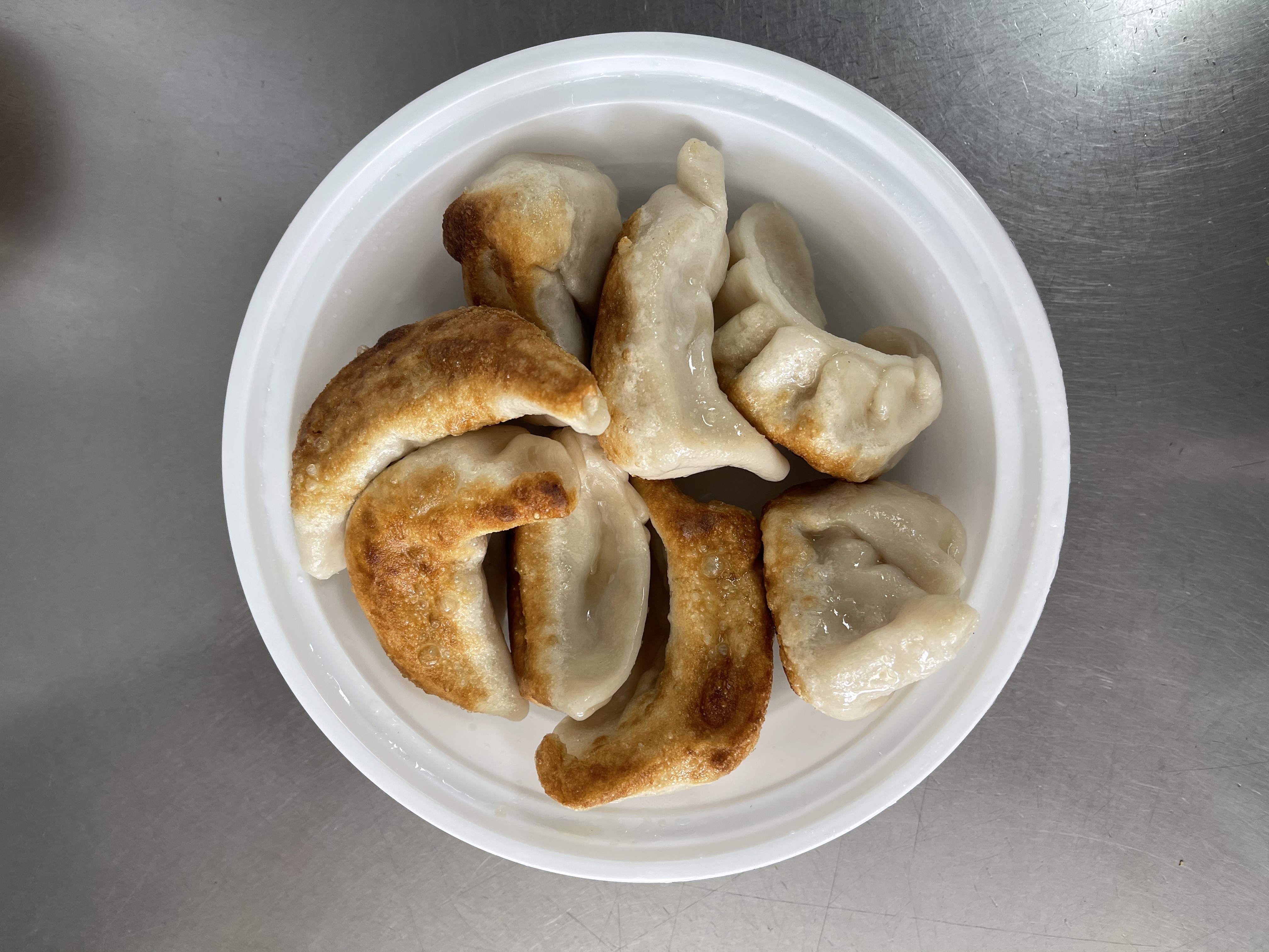Order 10.  Vegetable Dumpling 菜饺 food online from China Panda store, Jersey City on bringmethat.com