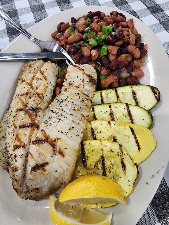 Order Grilled Tilapia food online from Flying Fish - Memphis store, Memphis on bringmethat.com