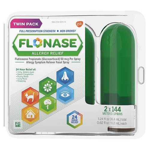 Order Flonase Allergy Relief Nasal Spray - 288.0 ea food online from Walgreens store, DALLAS on bringmethat.com