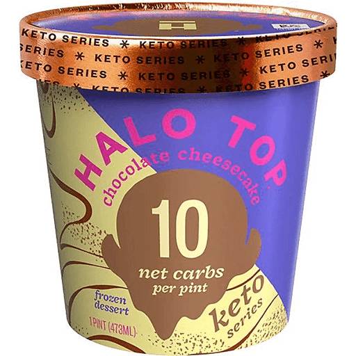 Order Halo Top Chocolate Cheesecake Keto Frozen Dessert (1 PINT) 137429 food online from BevMo! store, Greenbrae on bringmethat.com