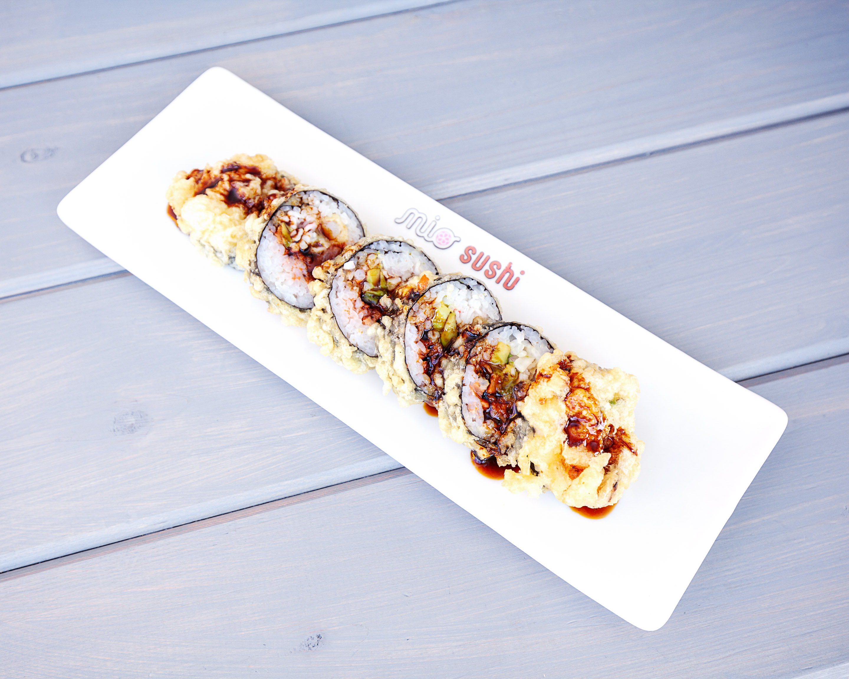 Order Double Crunch Roll food online from Mio Sushi store, Bend on bringmethat.com
