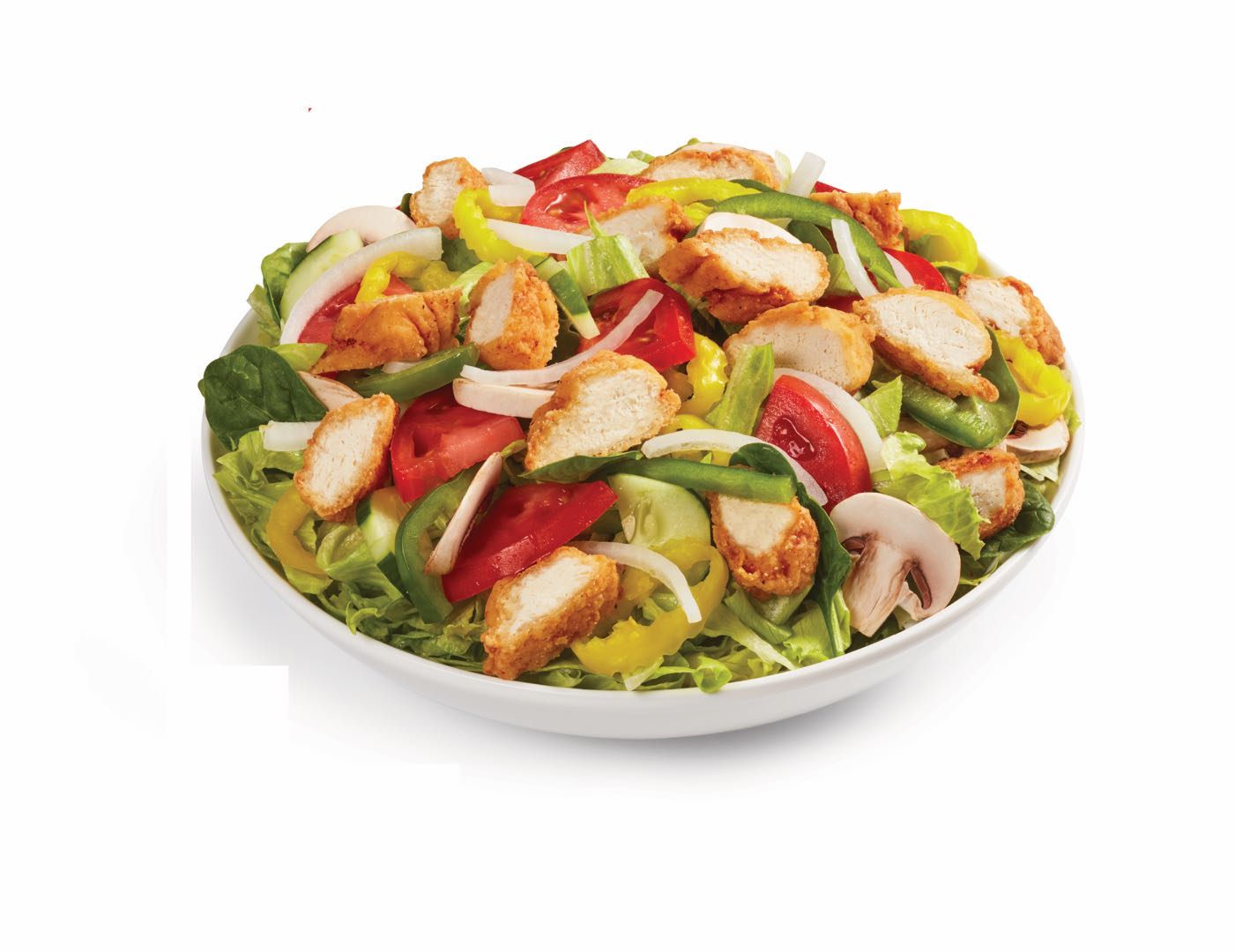 Order Large Fried Chicken Salad food online from American Deli store, Newnan on bringmethat.com
