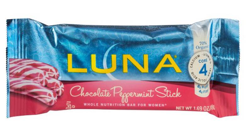 Order Luna Bar - Chocolate Peppermint Stick food online from Trumbull Mobil store, Trumbull on bringmethat.com