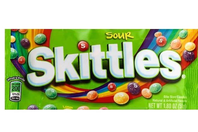 Order Skittles Sour (2.17 oz) food online from Darn Cheap Discounts store, Hartville on bringmethat.com