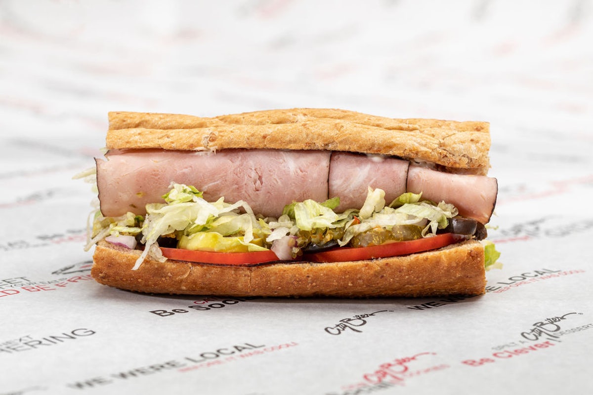 Order Ham & Provolone food online from City Bites Subs store, Warr Acres on bringmethat.com