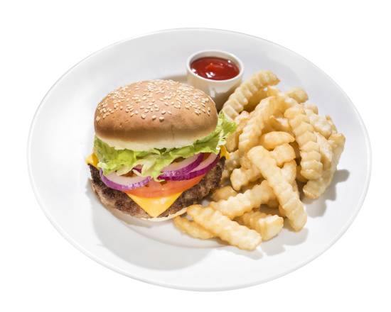 Order Cheeseburger food online from Family Bbq store, Honolulu on bringmethat.com