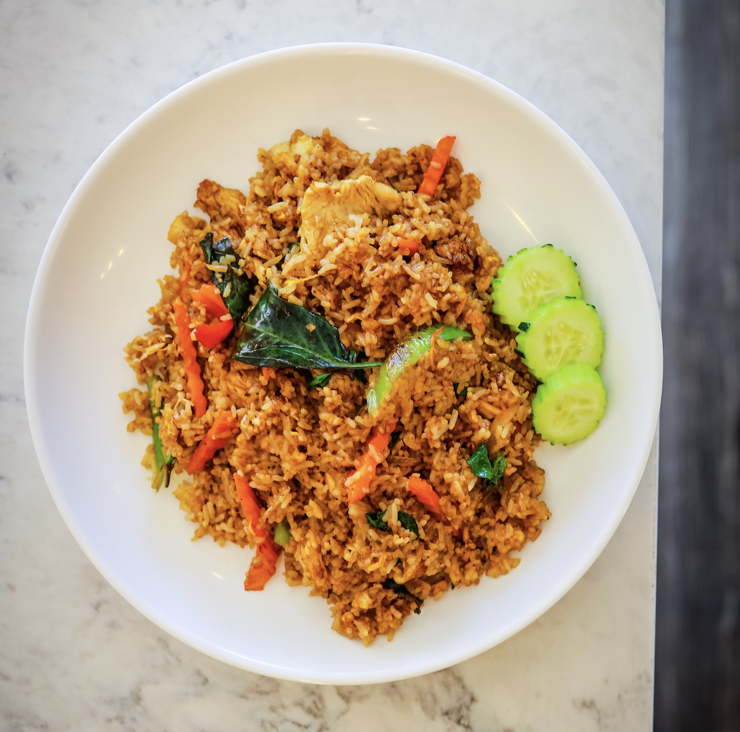 Order Thai Basil Fried Rice food online from Thai Joint store, San Diego on bringmethat.com