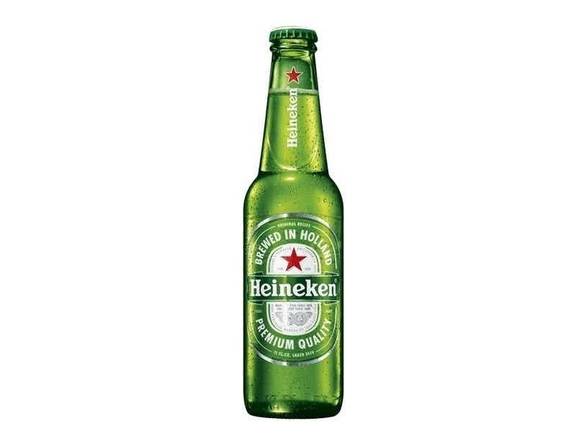 Order Heineken Lager - 18x 12oz Bottles food online from Kirby Food & Liquor store, Champaign on bringmethat.com