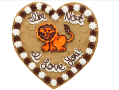Order I'm Not Lion I Love You! - HV2041 food online from Cookie Co store, Longview on bringmethat.com