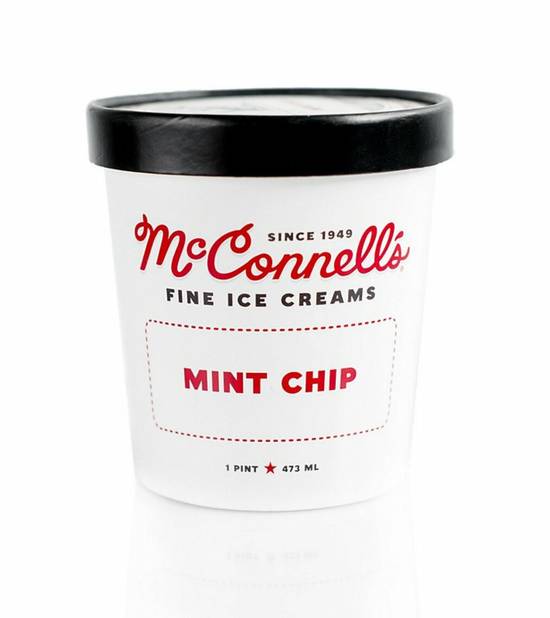 Order McConnell's Ice Cream - Mint Chip food online from IV Deli Mart store, Goleta on bringmethat.com
