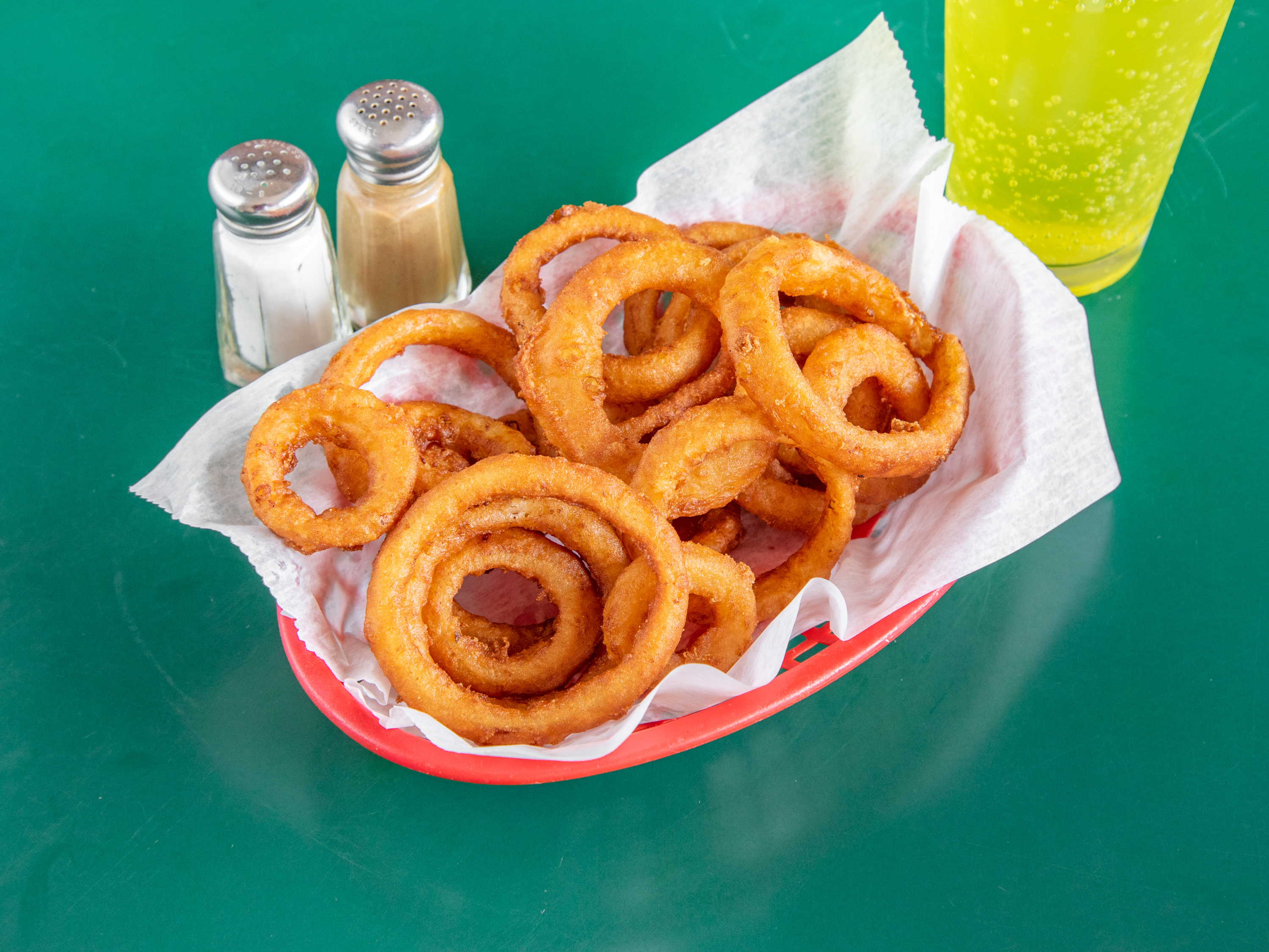 Order Onion Rings food online from Adelle Bluebird Cafe store, Clintonville on bringmethat.com