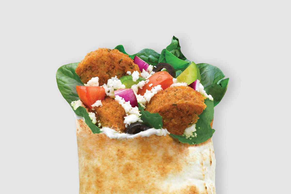 Order Falafel Pita, Vegan and Vegetarian options available food online from Pita Pit store, Erie on bringmethat.com