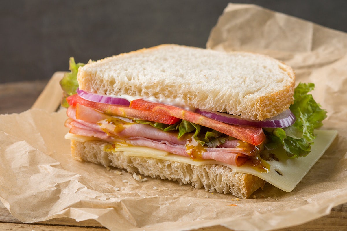 Order Ham and Swiss Sandwich food online from Kneaders Bakery & Cafe store, Saratoga Springs on bringmethat.com