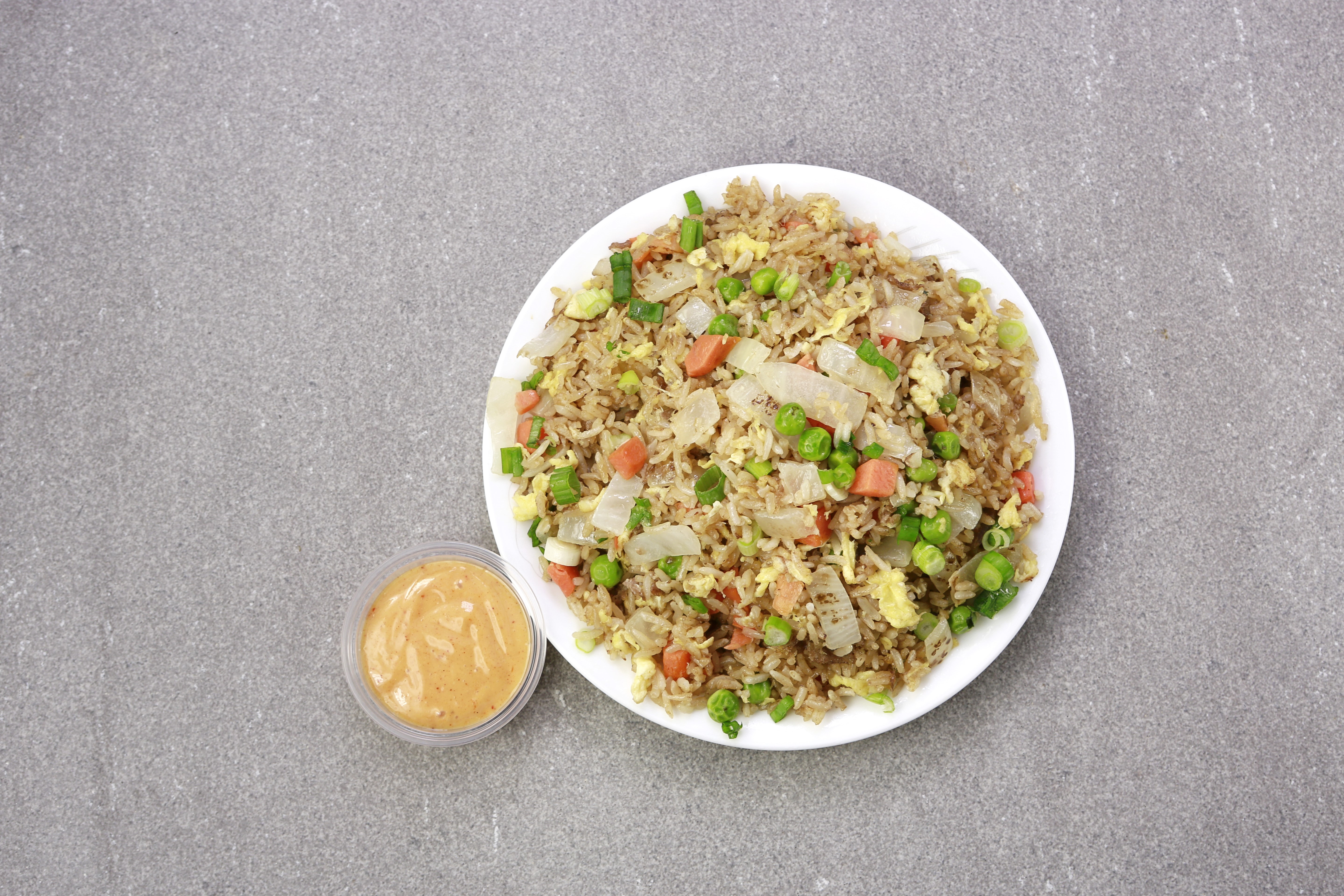 Order Vegetable Fried Rice food online from I Love Wings store, Norcross on bringmethat.com