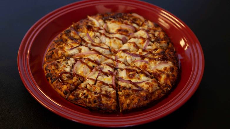 Order BBQ Chicken Pizza (Single 8") food online from Neighborhood Pizza Cafe store, Springfield on bringmethat.com