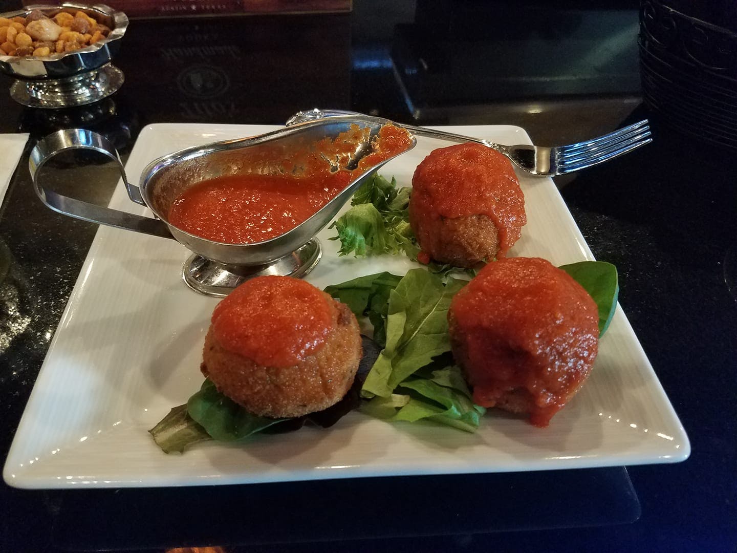 Order Meatball Slider - Appetizer food online from Rocco Pizzeria store, New Paltz on bringmethat.com