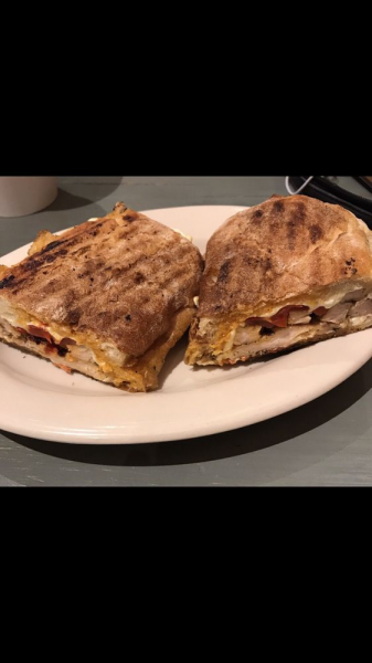 Order Grilled Chicken Panini food online from Becky's Bites store, New York on bringmethat.com