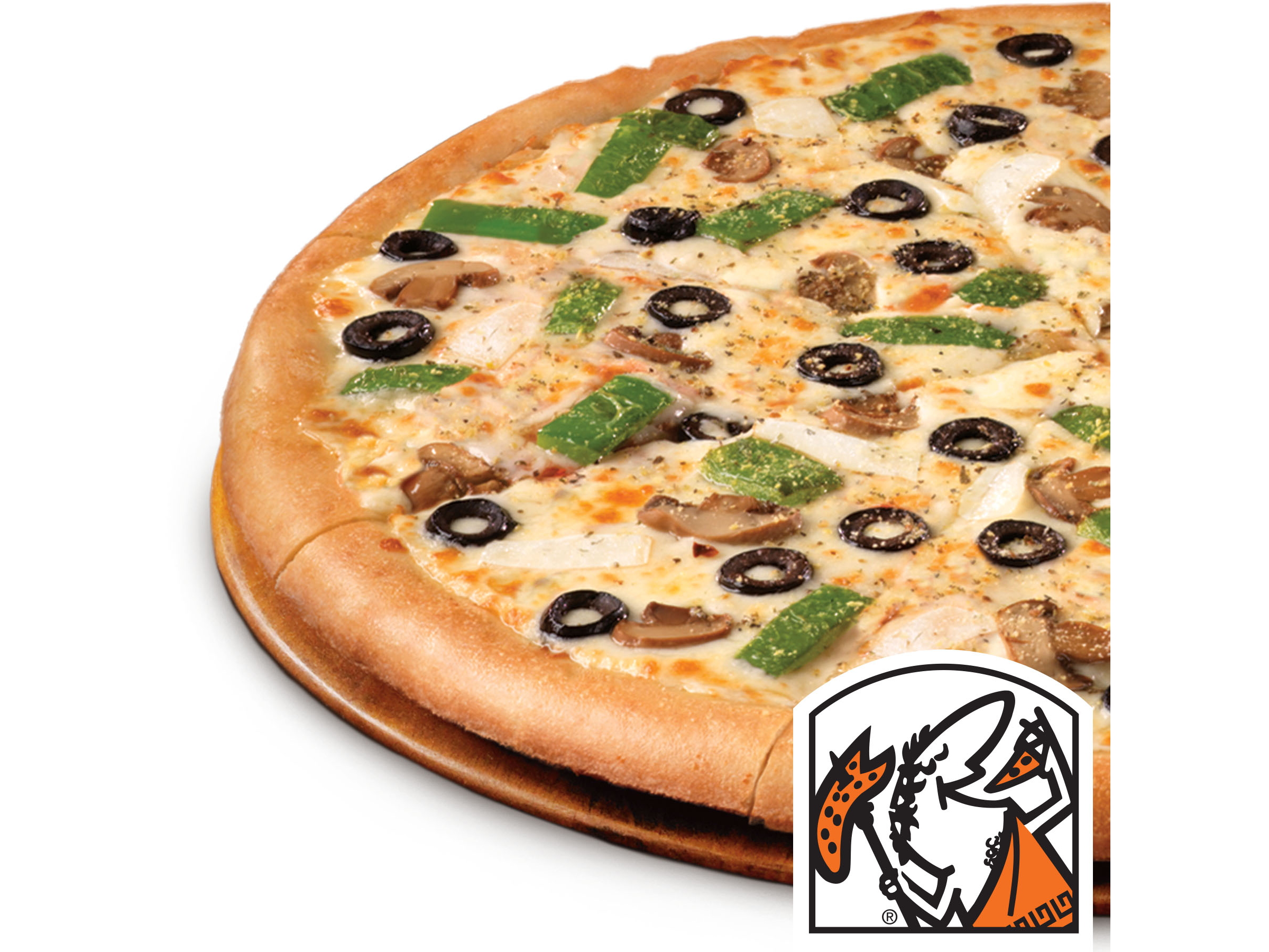 Order Large Veggie Pizza food online from Little Caesar store, Lombard on bringmethat.com
