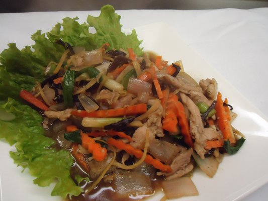 Order 50. Pad King food online from Sticky Rice Restaurant store, Modesto on bringmethat.com