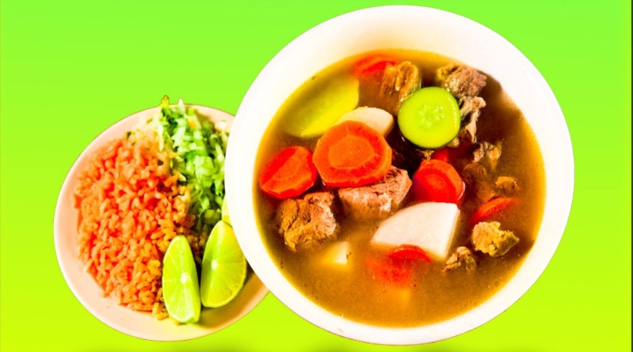 Order Beef Soup food online from Alberta Mexican Food store, Los Angeles on bringmethat.com