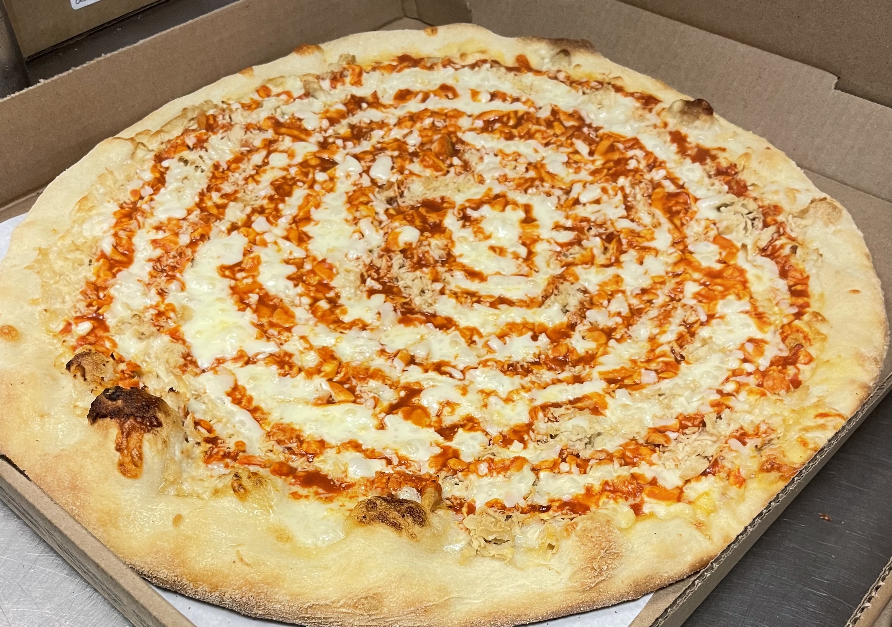 Order Slice of Buffalo Chicken Pizza food online from Dolce carini pizza store, Philadelphia on bringmethat.com