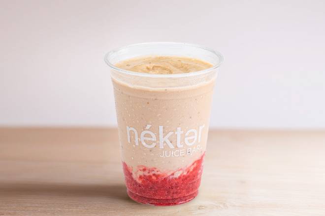 Order PB&J Smoothie food online from Nekter Juice Bar store, Huntington Beach on bringmethat.com