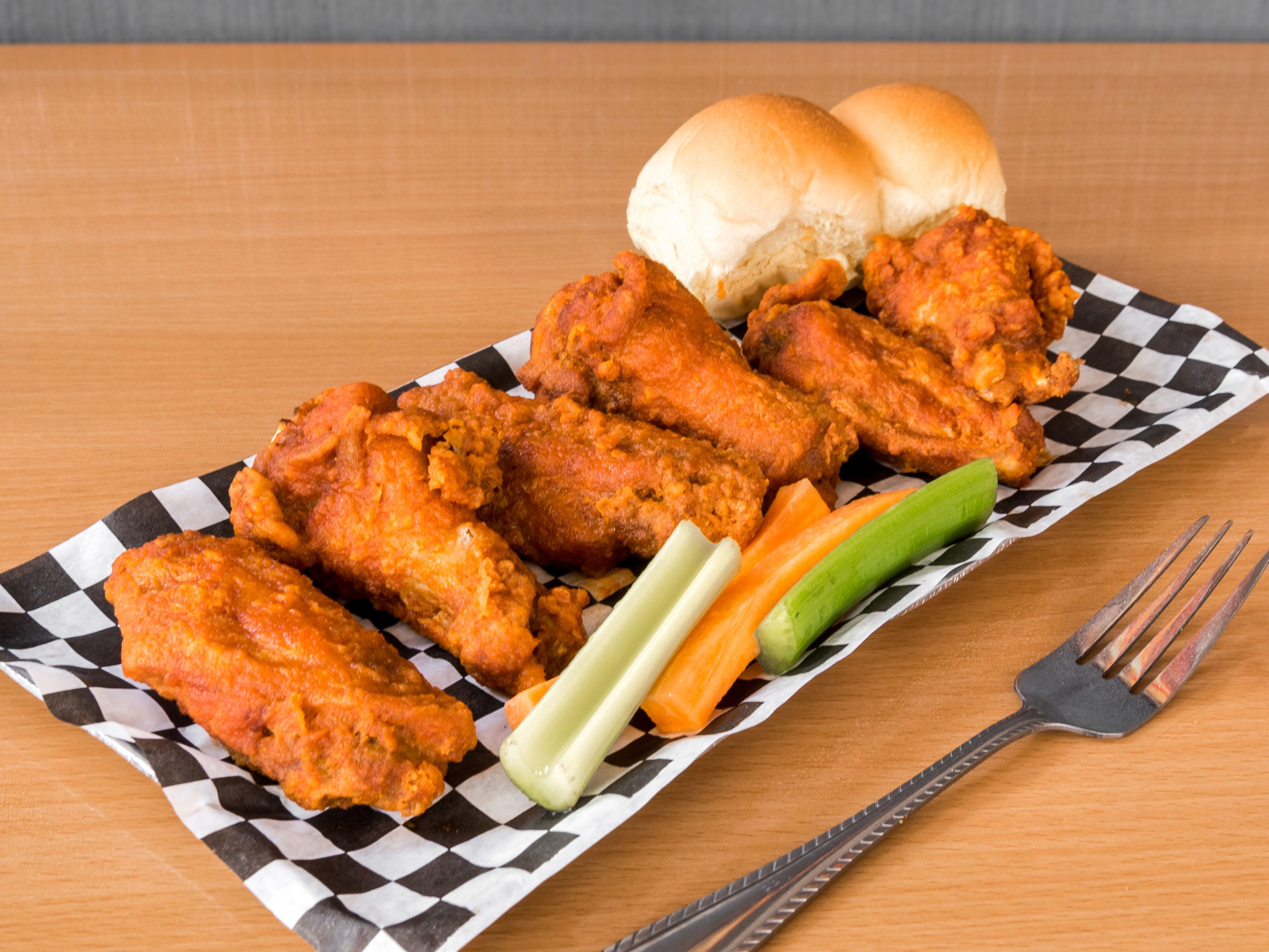 Order 12 Wings food online from The Burger Point store, Chicago on bringmethat.com
