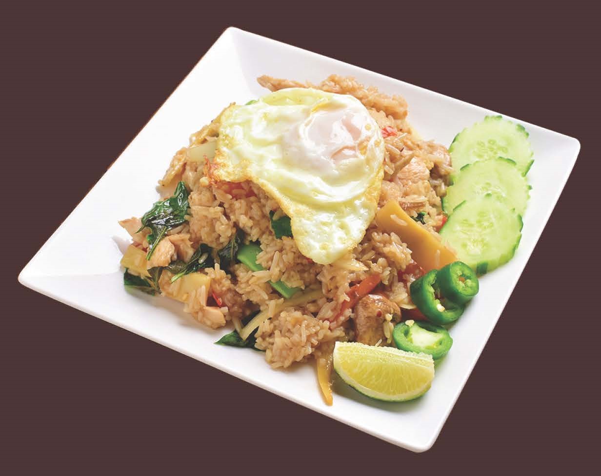 Order Thai Fried Rice Dinner food online from Pho Thai store, New Haven on bringmethat.com