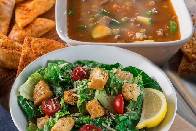 Order Cup of Soup & Salad food online from Olga Kitchen store, Allen Park on bringmethat.com