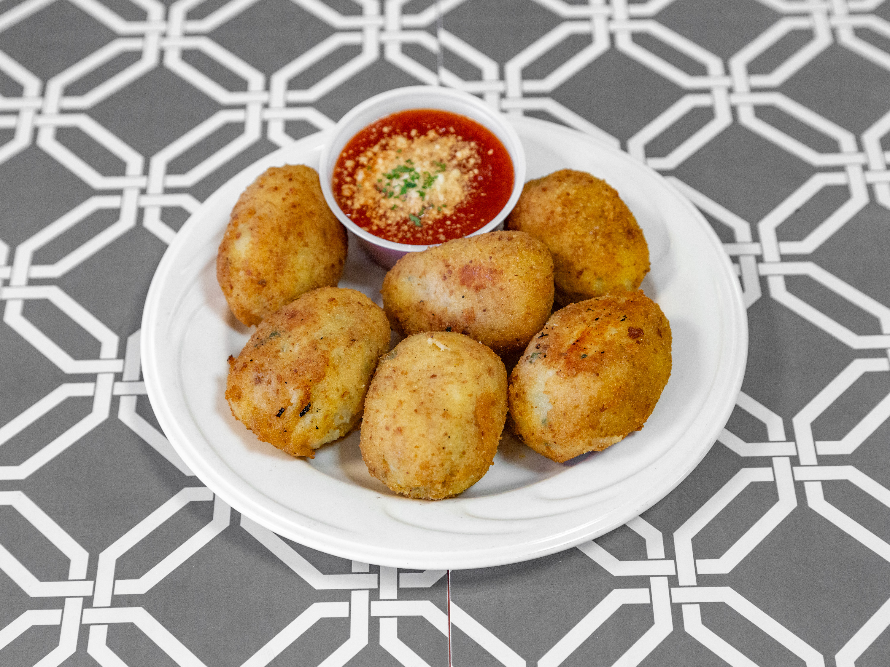 Order 6 Pieces Potato Croquettes food online from Bay Ridge Pizza store, Brooklyn on bringmethat.com