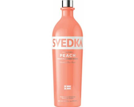 Order Svedka peach 750ml food online from House Of Wine store, New Rochelle on bringmethat.com