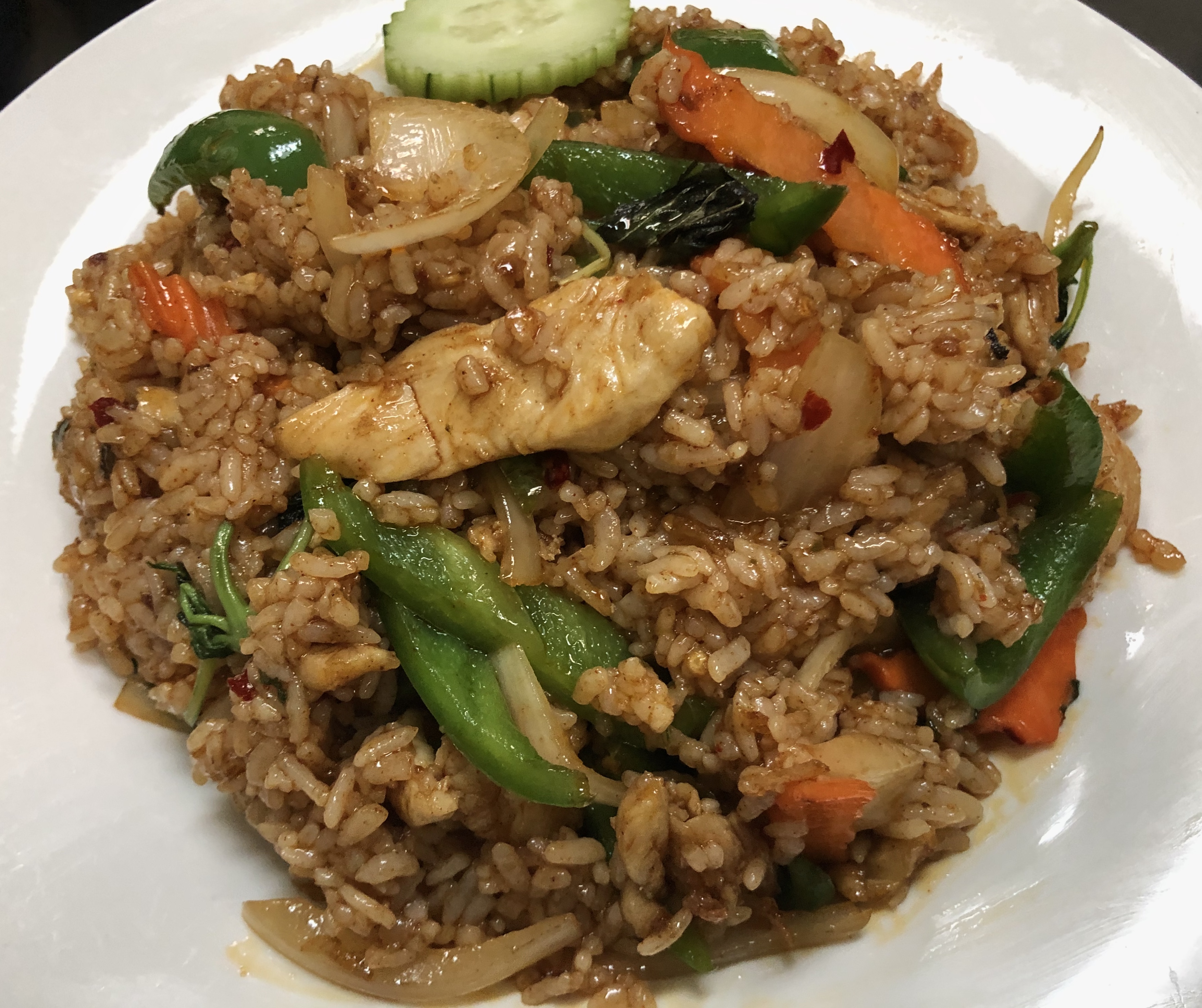 Order 65. Spicy Fried Rice food online from Siam Bay Thai Cuisine store, El Segundo on bringmethat.com