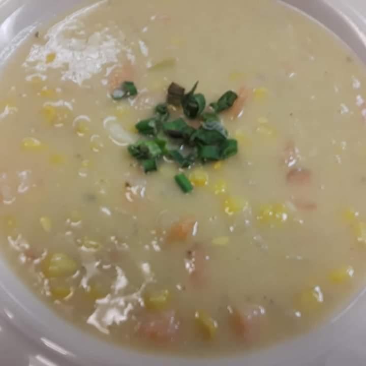 Order Crab and Corn Bisque food online from Rossini store, Ridgeland on bringmethat.com