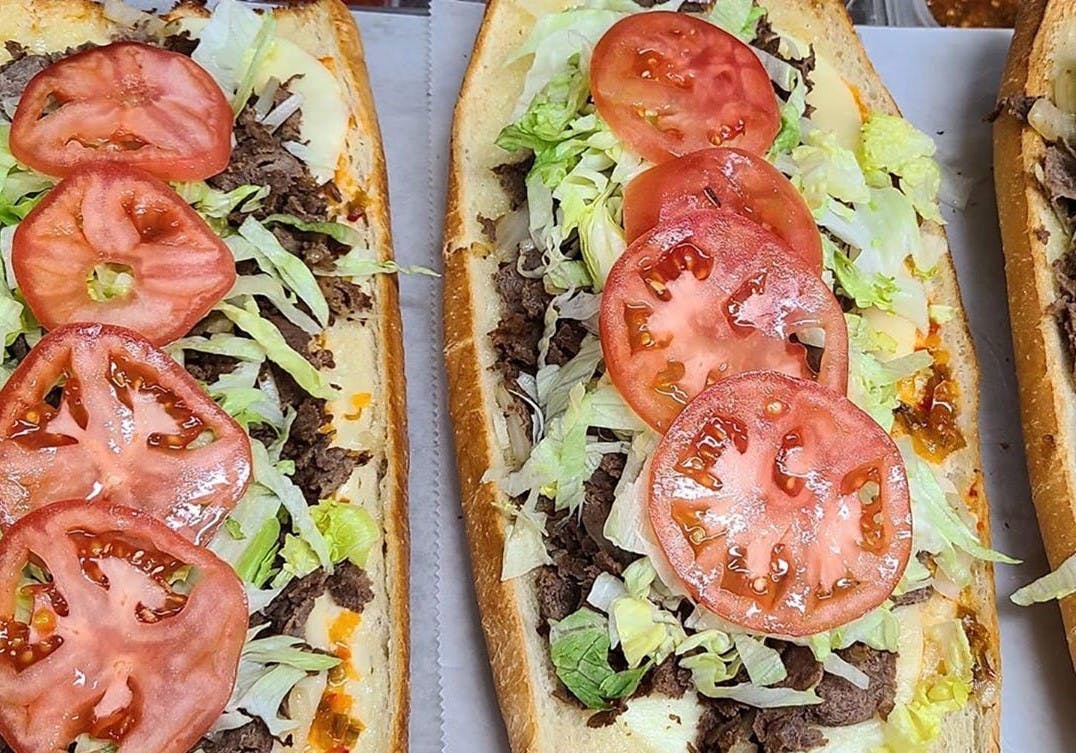 Order Cheesesteak Sub - Half 8'' food online from Pizza Boli's store, Easton on bringmethat.com