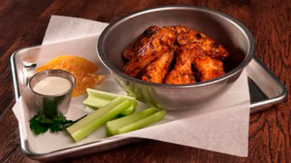 Order Charred Wing Entree food online from Hickory Tavern store, Wesley Chapel on bringmethat.com